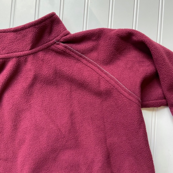 •Carter’s• maroon zip fleece - Picture 6 of 6